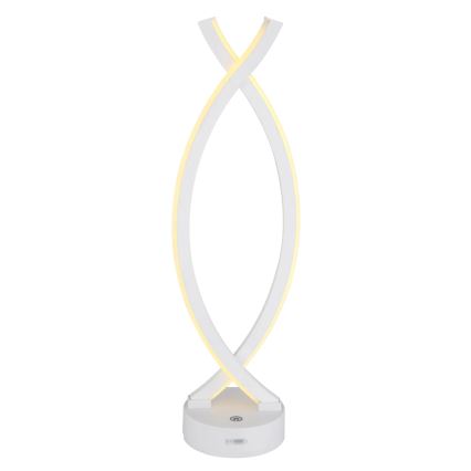 Globo - LED Stmievateľná dotyková stolná lampa LED/1W/3,7V 3000K 1800 mAh USB biela