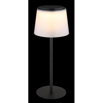 Globo - LED Stmievateľná dotyková vonkajšia stolná lampa LED/1,8W/5V IP44 1800 mAh čierna/biela