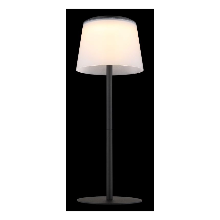 Globo - LED Stmievateľná dotyková vonkajšia stolná lampa LED/1,8W/5V IP44 1800 mAh čierna/biela