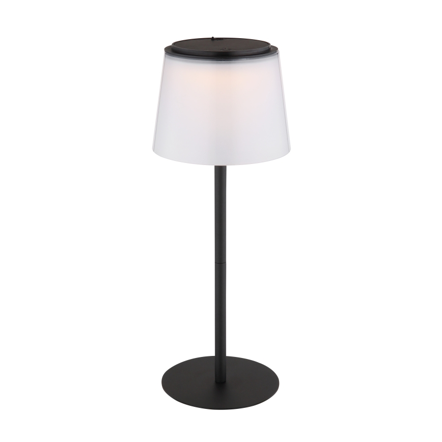 Globo - LED Stmievateľná dotyková vonkajšia stolná lampa LED/1,8W/5V IP44 1800 mAh čierna/biela