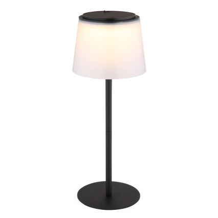 Globo - LED Stmievateľná dotyková vonkajšia stolná lampa LED/1,8W/5V IP44 1800 mAh čierna/biela