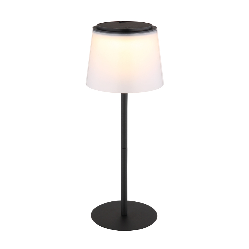 Globo - LED Stmievateľná dotyková vonkajšia stolná lampa LED/1,8W/5V IP44 1800 mAh čierna/biela