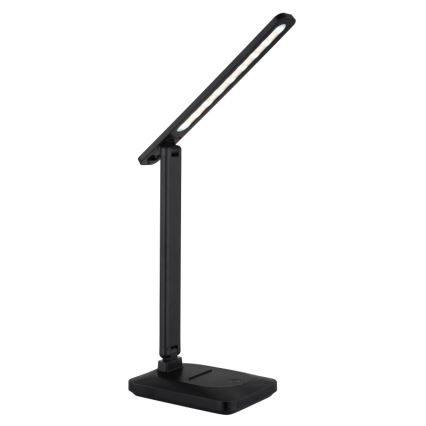 Globo - LED Stmievateľná dotyková stolná lampa LED/3W/5V 2800/4000/6500K 1800 mAh čierna