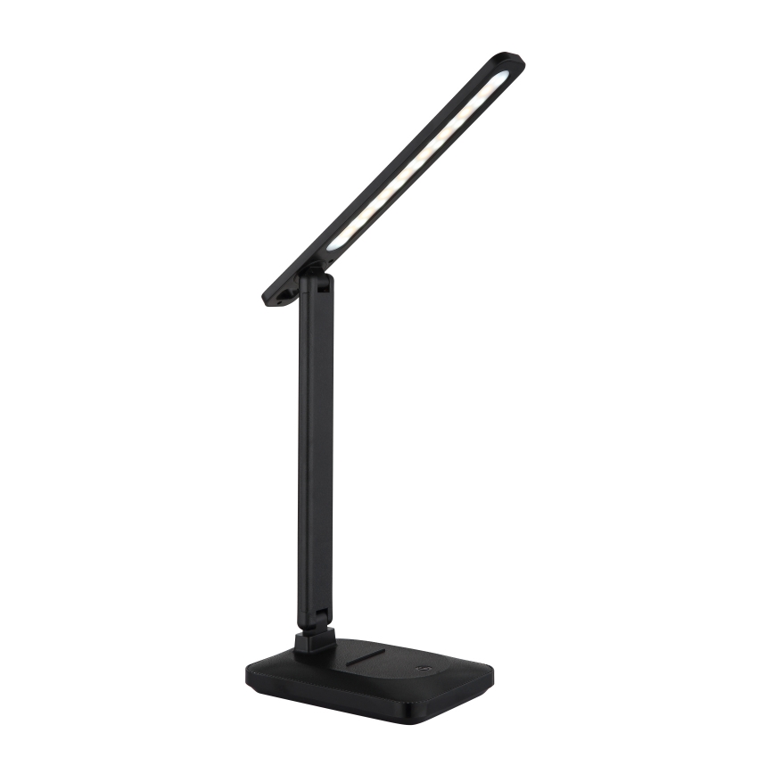 Globo - LED Stmievateľná dotyková stolná lampa LED/3W/5V 2800/4000/6500K 1800 mAh čierna