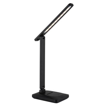 Globo - LED Stmievateľná dotyková stolná lampa LED/3W/5V 2800/4000/6500K 1800 mAh čierna