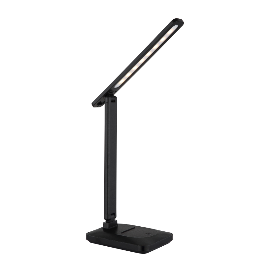 Globo - LED Stmievateľná dotyková stolná lampa LED/3W/5V 2800/4000/6500K 1800 mAh čierna