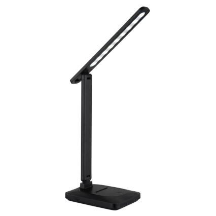 Globo - LED Stmievateľná dotyková stolná lampa LED/3W/5V 2800/4000/6500K 1800 mAh čierna
