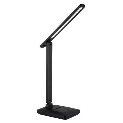 Globo - LED Stmievateľná dotyková stolná lampa LED/3W/5V 2800/4000/6500K 1800 mAh čierna