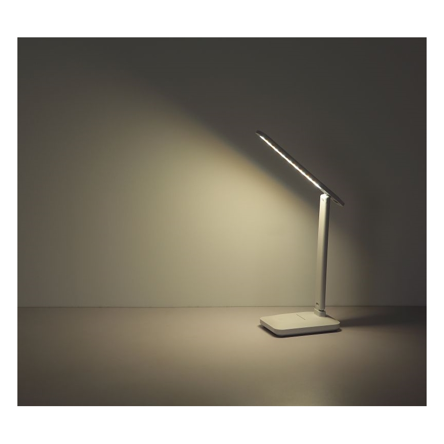 Globo - LED Stmievateľná dotyková nabíjacia stolná lampa LED/3W/5V 2800/4000/6500K 1800 mAh biela
