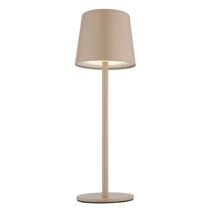 Globo - LED Stmievateľná vonkajšia dotyková stolná lampa LED/2W/5V 3000/4000/6000K 2200 mAh IP44 krémová