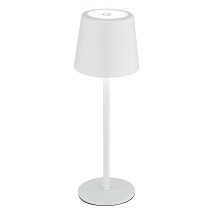 Globo - LED Stmievateľná vonkajšia dotyková stolná lampa LED/2W/5V 3000/4000/6000K 2200 mAh IP44 biela