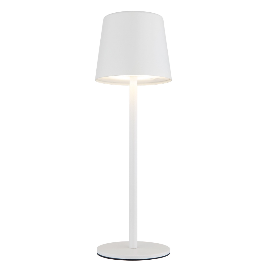 Globo - LED Stmievateľná vonkajšia dotyková stolná lampa LED/2W/5V 3000/4000/6000K 2200 mAh IP44 biela