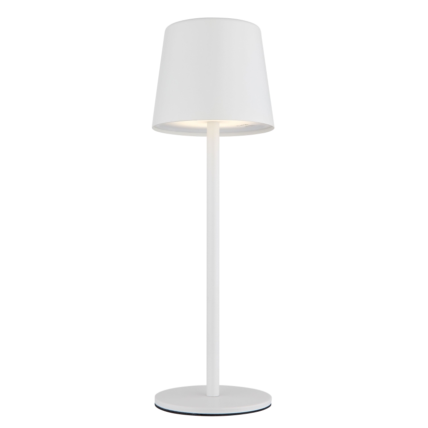 Globo - LED Stmievateľná vonkajšia dotyková stolná lampa LED/2W/5V 3000/4000/6000K 2200 mAh IP44 biela