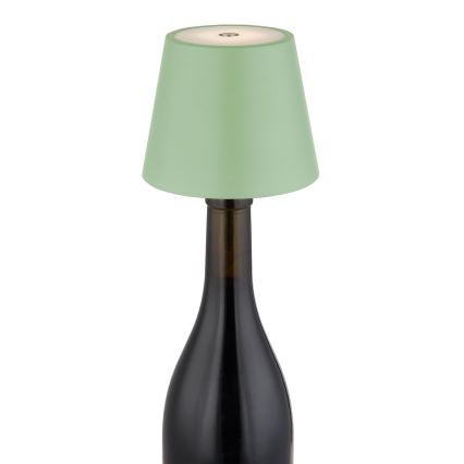 Globo - LED stmievateľná dotyková nabíjateľná vonkajšia stolová lampa 3v1 LED/3W/5V 3000/4000/5000K IP54 1800 mAh zelená