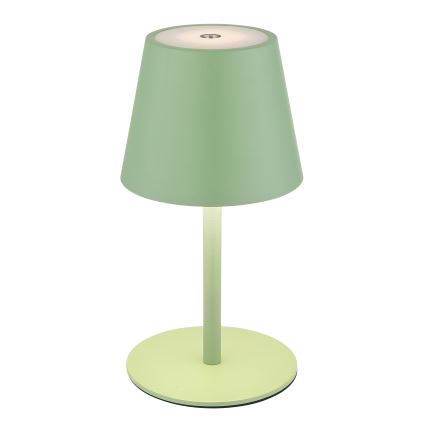 Globo - LED stmievateľná dotyková nabíjateľná vonkajšia stolová lampa 3v1 LED/3W/5V 3000/4000/5000K IP54 1800 mAh zelená