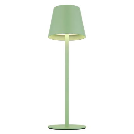 Globo - LED stmievateľná dotyková nabíjateľná vonkajšia stolová lampa 3v1 LED/3W/5V 3000/4000/5000K IP54 1800 mAh zelená