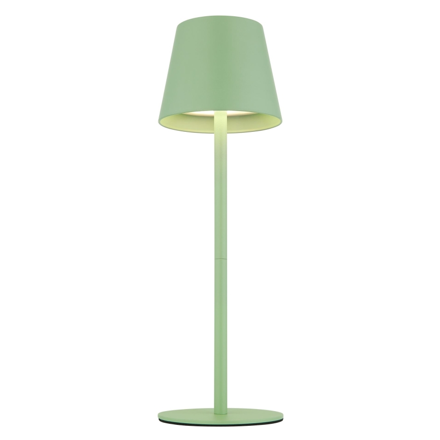 Globo - LED stmievateľná dotyková nabíjateľná vonkajšia stolová lampa 3v1 LED/3W/5V 3000/4000/5000K IP54 1800 mAh zelená