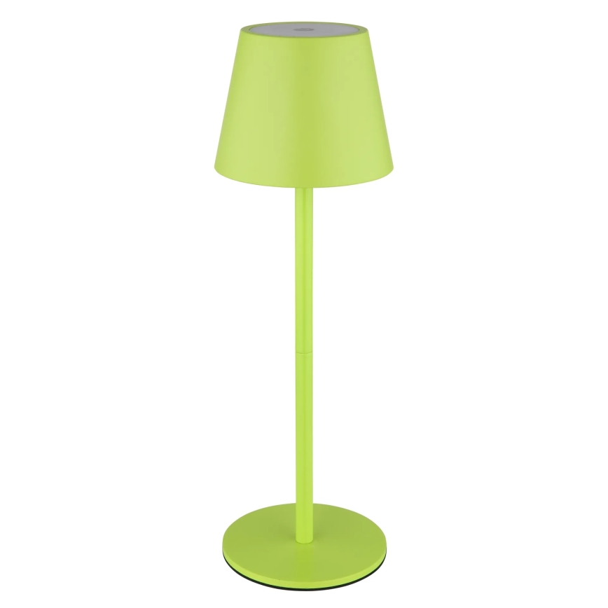 Globo - LED stmievateľná dotyková nabíjateľná vonkajšia stolová lampa 3v1 LED/3W/5V 3000/4000/5000K IP54 1800 mAh zelená