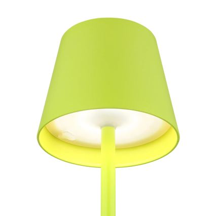 Globo - LED stmievateľná dotyková nabíjateľná vonkajšia stolová lampa 3v1 LED/3W/5V 3000/4000/5000K IP54 1800 mAh zelená