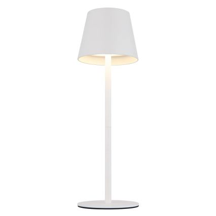 Globo - LED stmievateľná dotyková nabíjateľná vonkajšia stolová lampa 3v1 LED/3W/5V 3000/4000/5000K IP54 1800 mAh biela