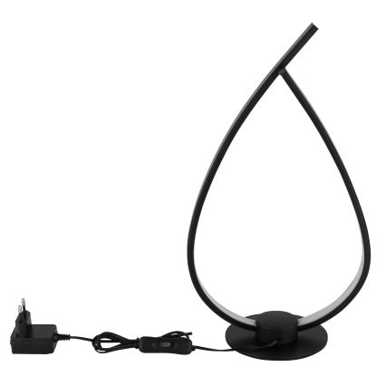 Globo - LED stolná lampa LED/6W/230V čierna