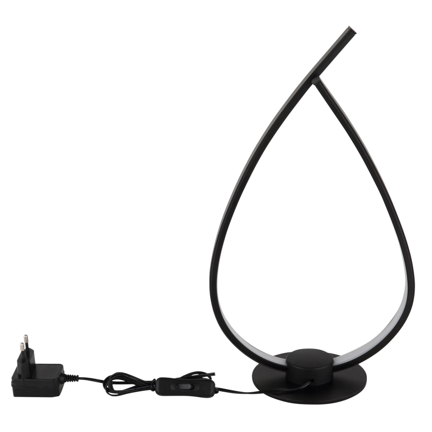 Globo - LED stolná lampa LED/6W/230V čierna