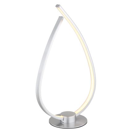 Globo - LED stolná lampa LED/6W/230V strieborná