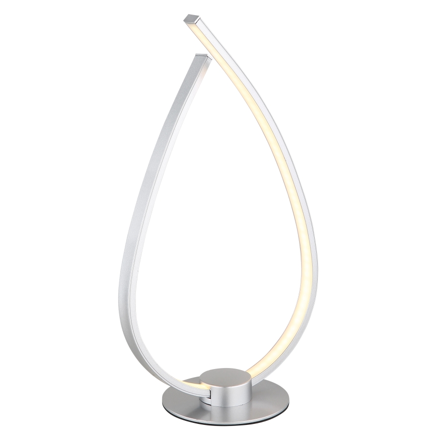 Globo - LED stolná lampa LED/6W/230V strieborná
