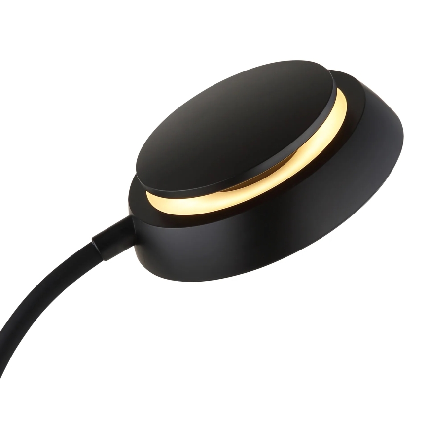 Globo - stmievateľná dotyková stolná LED lampa, 12 W, 230 V, 3000/4000/6500 K, čierna
