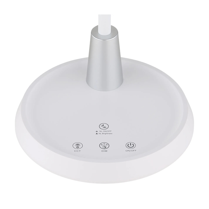 Globo - LED Stmievateľná dotyková stolná lampa LED/12W/230V 3000/4000/6500K biela