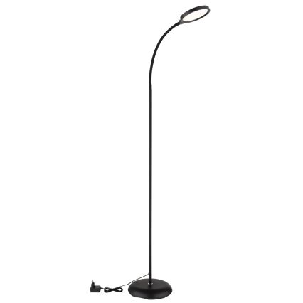 Globo - LED stmievateľná dotyková stojacia lampa LED/8W/230V 2700K/4000K/6500K čierna