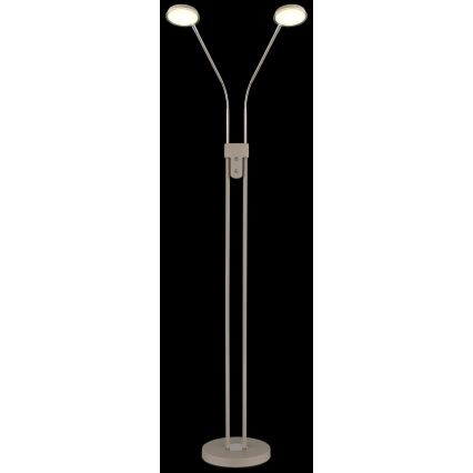 Globo - stmievateľná LED stojacia lampa 2×LED/6,5 W/230 V, 2700/3350/4000 K, béžová