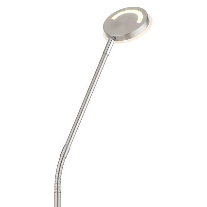 Globo - LED stmievateľná dotyková stojacia lampa LED/6,5W/230V 2700/3350/4000K matný chróm