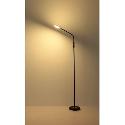 Globo - stmievateľná LED stojacia lampa s dotykovým ovládaním LED/6,5W/230V 2700/3350/4000K čierna