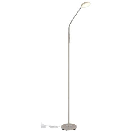Globo - LED Stmievateľná dotyková stojacia lampa LED/6,5W/230V 2700/3350/4000K béžová