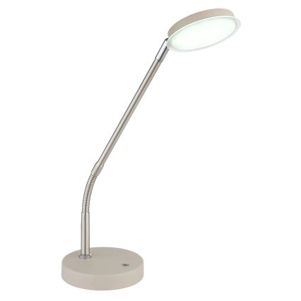 Globo - LED Stmievateľná dotyková stolná lampa LED/6,5W/230V 2700/3350/4000K béžová