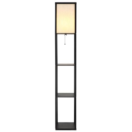 Globo - Stojacia lampa 1xE27/60W/230V čierna