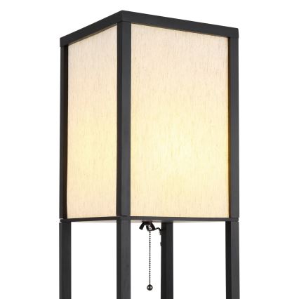 Globo - Stojacia lampa 1xE27/60W/230V čierna