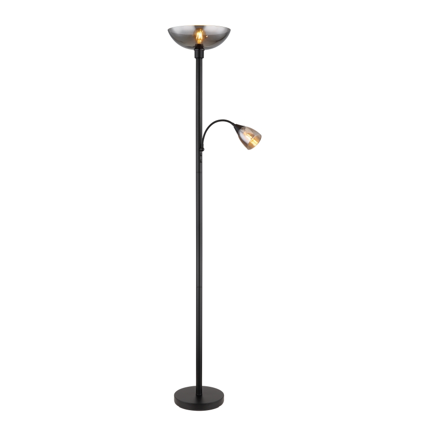 Globo - Stojacia lampa 1xE27/60W/230V + 1xE14/40W