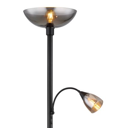 Globo - Stojacia lampa 1xE27/60W/230V + 1xE14/40W