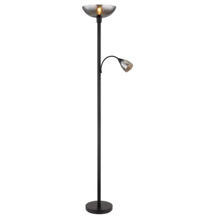 Globo - Stojacia lampa 1xE27/60W/230V + 1xE14/40W