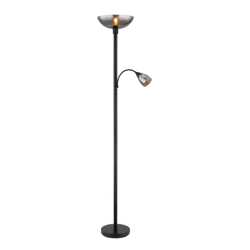 Globo - Stojacia lampa 1xE27/60W/230V + 1xE14/40W