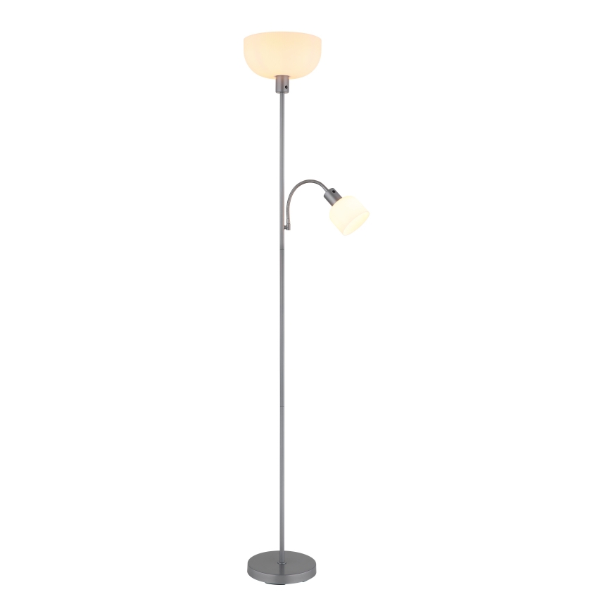 Globo - Stojacia lampa 1xE27/40W/230V + 1xE14/25W