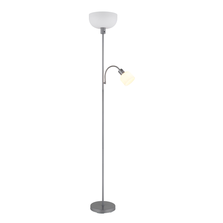 Globo - Stojacia lampa 1xE27/40W/230V + 1xE14/25W
