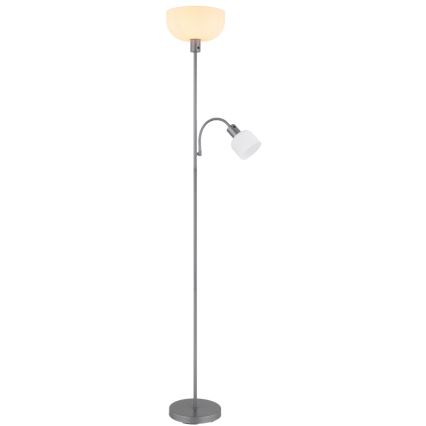 Globo - Stojacia lampa 1xE27/40W/230V + 1xE14/25W