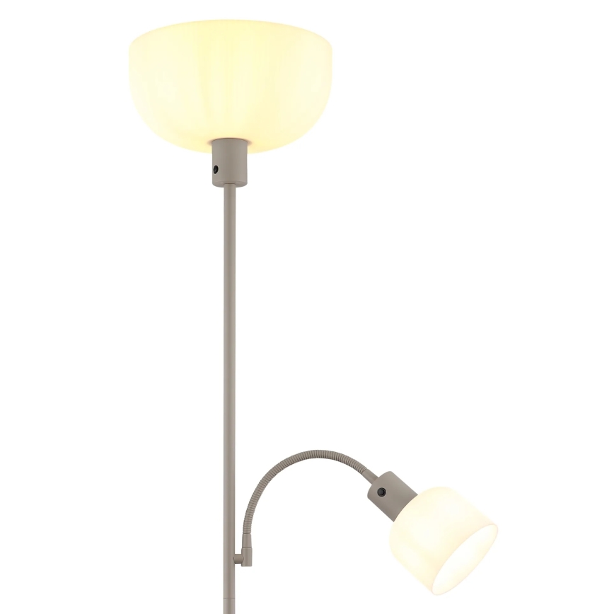 Globo - Stojacia lampa 1xE27/40W/230V + 1xE14/25W