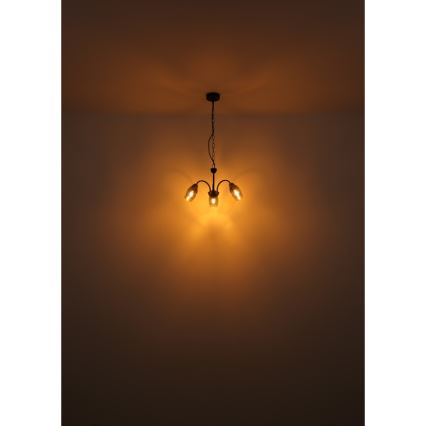 Globo - Luster na reťazi 3xE14/25W/230V