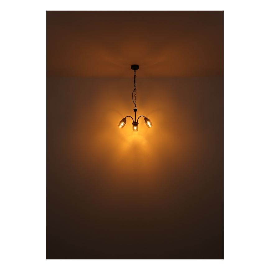 Globo - Luster na reťazi 3xE14/25W/230V