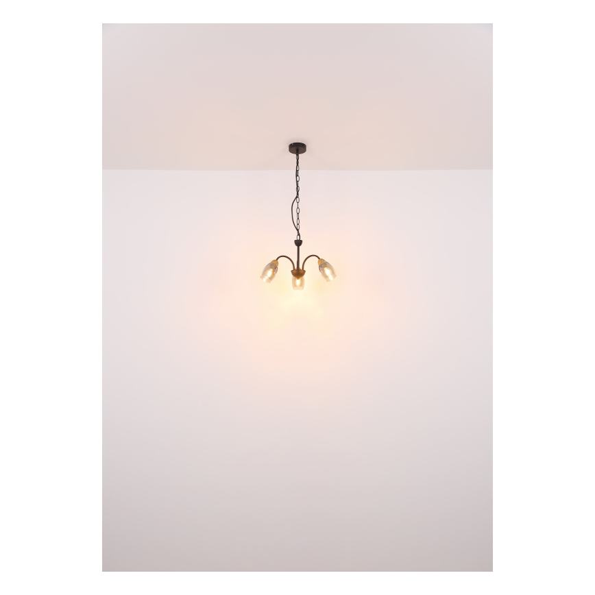 Globo - Luster na reťazi 3xE14/25W/230V