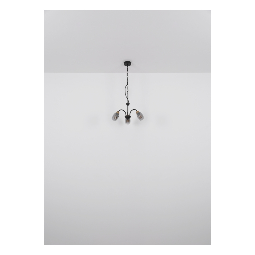 Globo - Luster na reťazi 3xE14/25W/230V